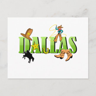 Cartão Postal Dallas
