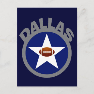 CARTÃO POSTAL DALLAS FOOTBALL