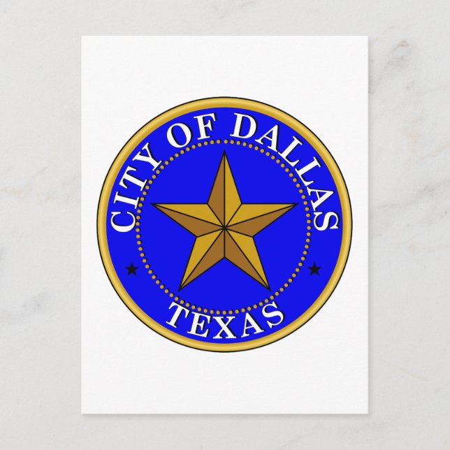 Cartão Postal Dallas Seal (Frente)