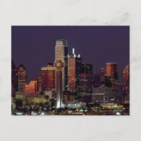 Dallas Skyline à Noite