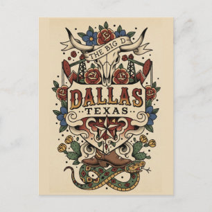 Cartão Postal Dallas Texas