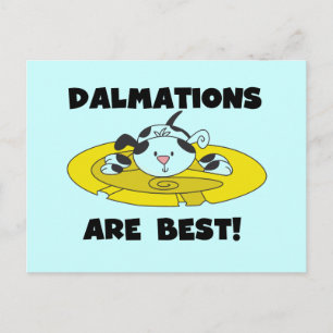 Cartão Postal Dalmations são as melhores t-shirts e presentes