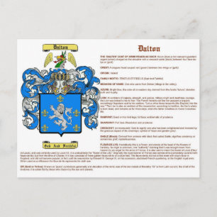 Cartão Postal Dalton (em inglês)