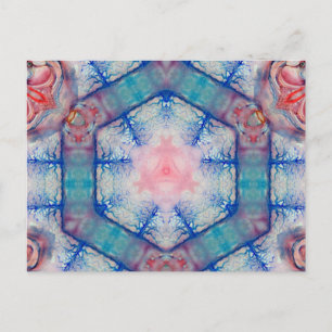 Cartão Postal Dama AVALON do lago, Reflexões Mágicas de Água