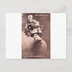 Cartão Postal Dama do Lixo, Rainha da Moda