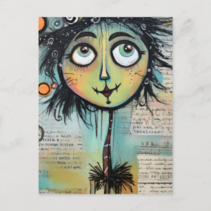Cartão Postal Damas Artísticas 9