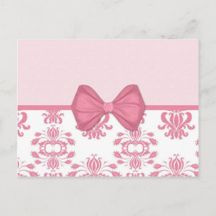 Cartão Postal Damasco rosa (17)