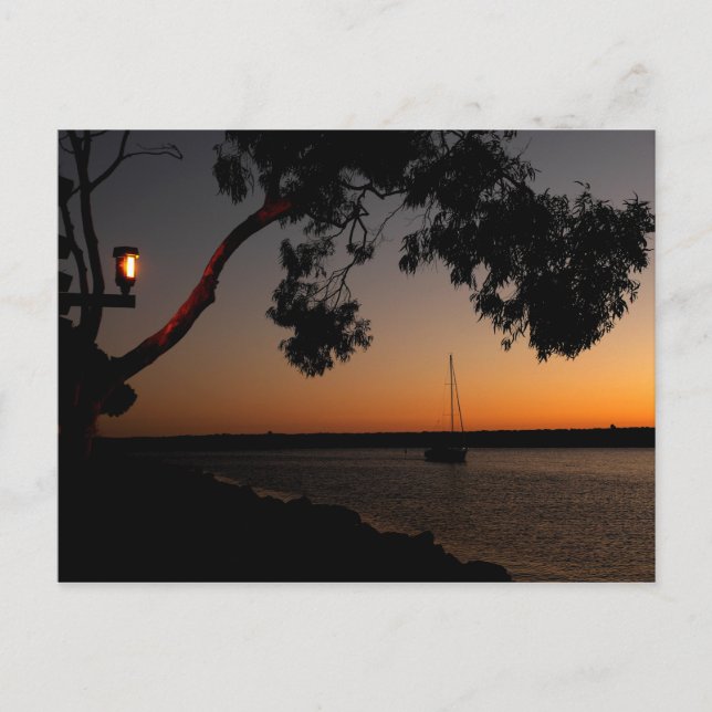 Cartão Postal Dana Point Harbour Sunset (Frente)