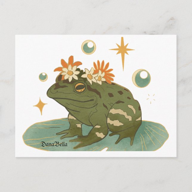 Cartão Postal DanaBella, o Sapo (Frente)