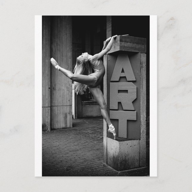 Cartão Postal dança! (Frente)
