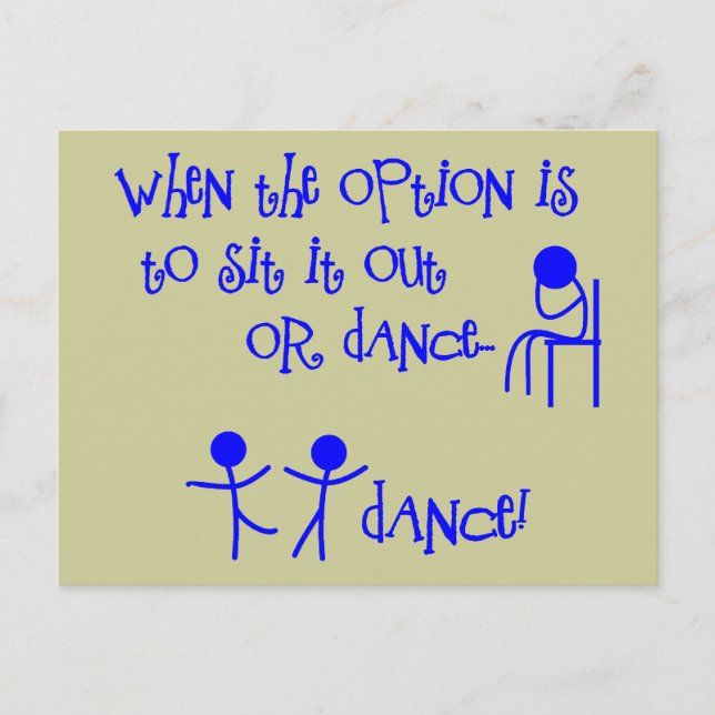 CARTÃO POSTAL DANÇA (Frente)