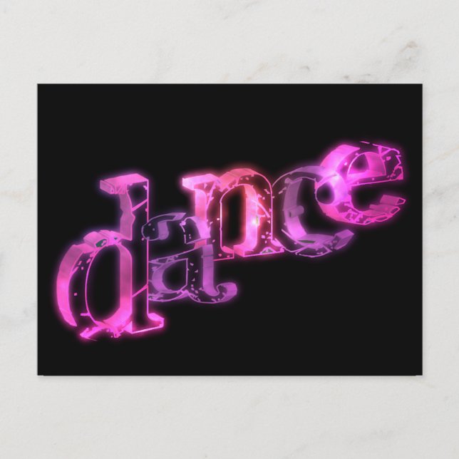 Cartão Postal Dança 02 (Frente)