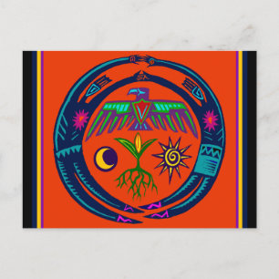 Cartão Postal Dança da Chuva