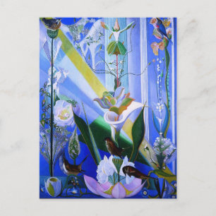 Cartão Postal Dança de Primavera por Joseph Stella