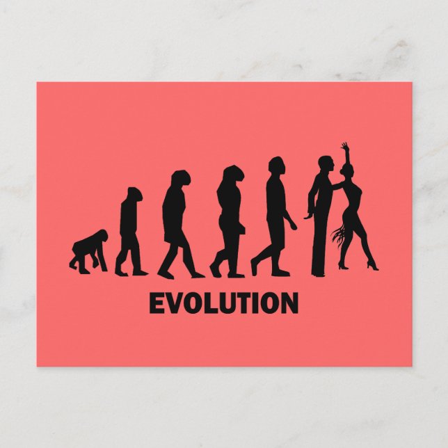 Cartão Postal dança de salão (Frente)