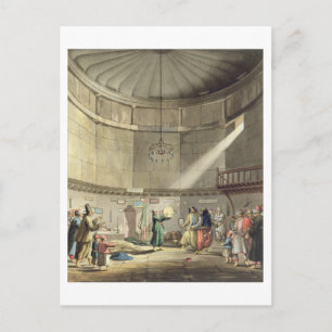 Cartão Postal Dança dos Dervishes, prato 3 da parte 1 da rubrica