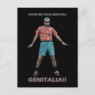Cartão Postal Dança dos Genitais