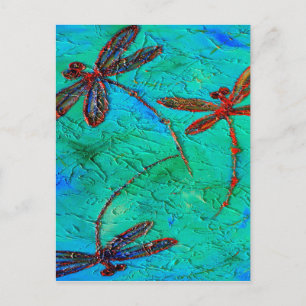 Cartão Postal Dança Dragonfly