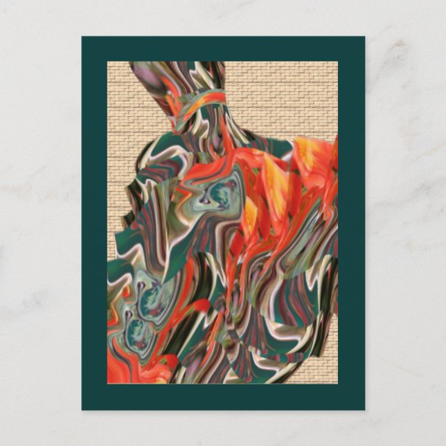 Cartão Postal Dança espanhola 2 (Frente)