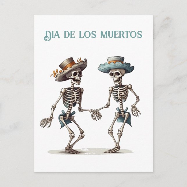 Cartão Postal Dança Eterna, personalizado (Frente)