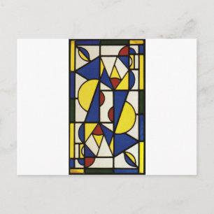 Cartão Postal Dança I por Theo van Doesburg