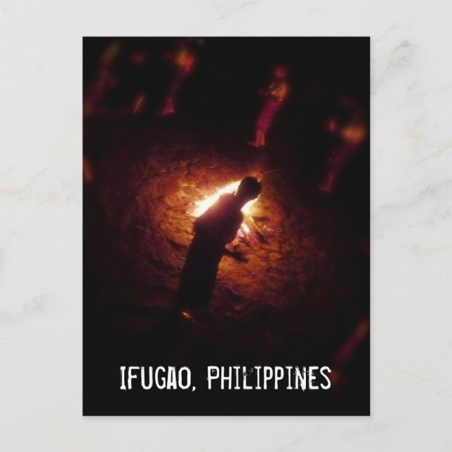 Cartão Postal Dança Tribal (Frente)