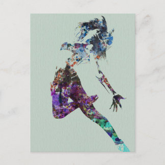 Cartão Postal dança voadora