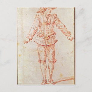 Cartão Postal Dançarina da Ópera de Paris