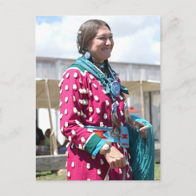 Cartão Postal Dançarina Roxa (Frente)