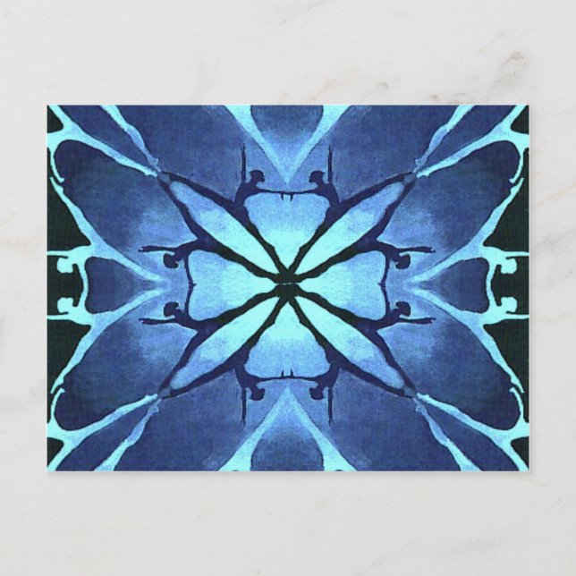 Cartão Postal Dançarino (Aqua) (Frente)