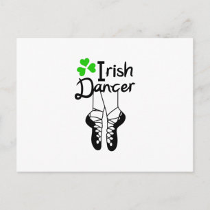 Cartão Postal Dançarino Irlandês