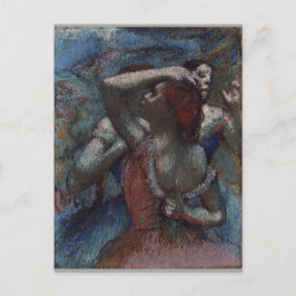 Cartão Postal Dançarinos por Edgar Degas