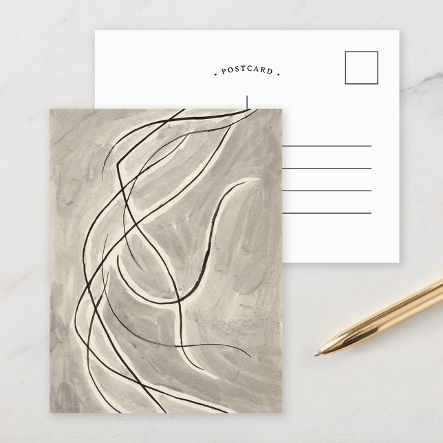 Cartão Postal Dance Abstraction | Abraham Walkowitz (Criador carregado)