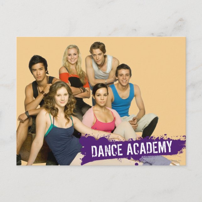 Cartão Postal Dance Academy Cast (Frente)