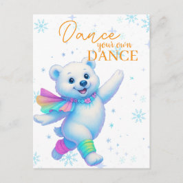 Cartão Postal Dance Your Own Dance Canvas Art