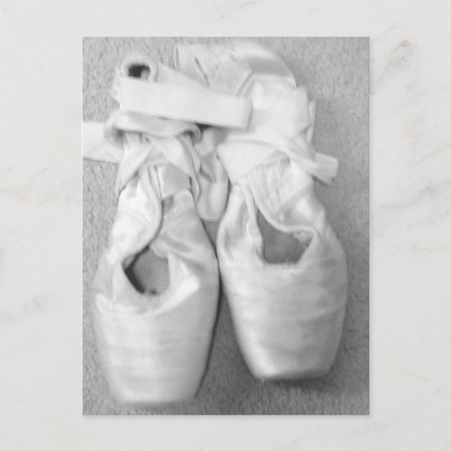 Cartão Postal Dancers En Pointe Fotografia (Frente)