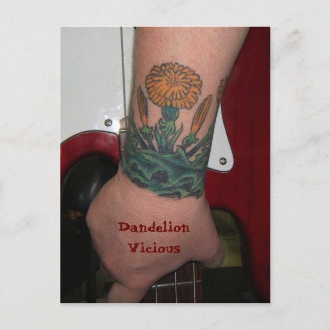 Cartão postal Dandelion Vicious (Frente)