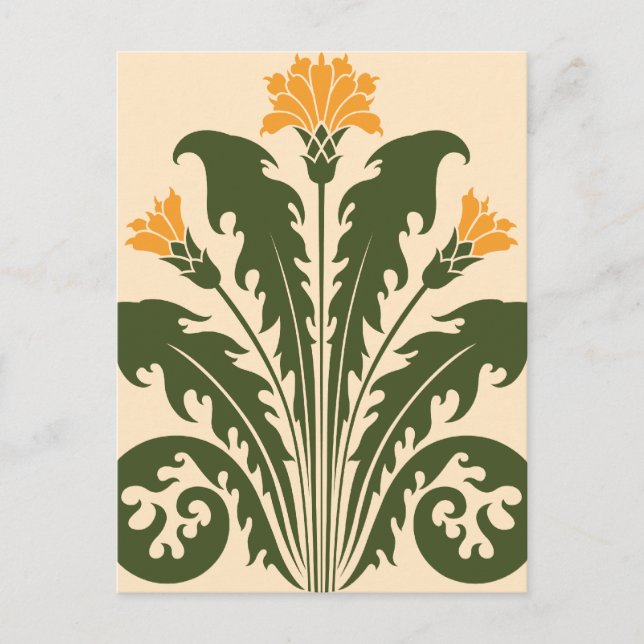 Cartão Postal Dandelions (Frente)