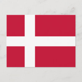 Cartão Postal Dänemark Flagge