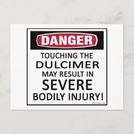 Cartão Postal Danger Dulcimer