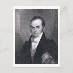 Cartão Postal Daniel Webster (1782-1852) (gravura)