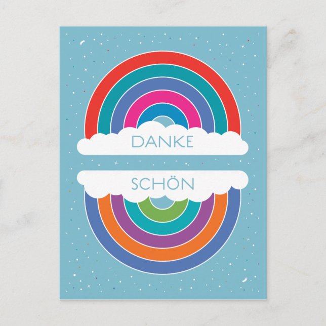 Cartão Postal Dankeschön (Frente)