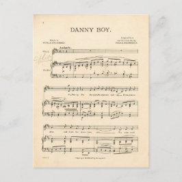 Cartão Postal Danny Boy 1
