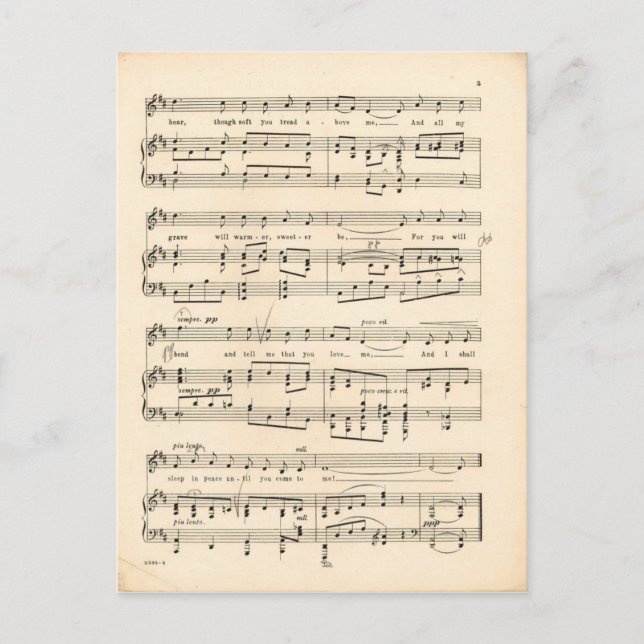 Cartão Postal Danny Boy 4 (Frente)