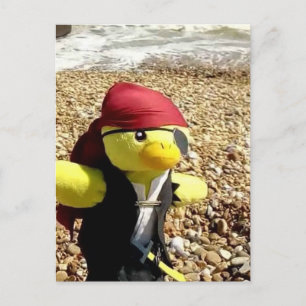 Cartão Postal Danny Duck o Pirata
