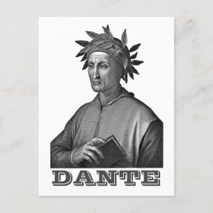 Cartão Postal Dante Alighieri