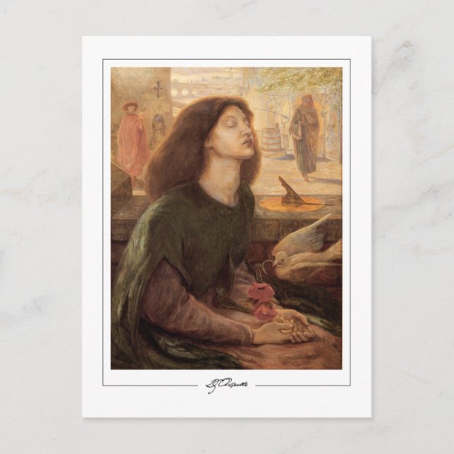 Cartão Postal Dante Gabriel Rossetti #42 - Cartão-postal de arte (Frente)