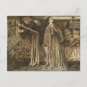 Cartão Postal Dante Gabriel Rossetti - Sir Launcelot