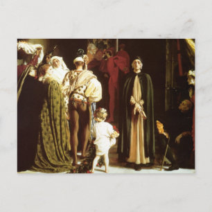 Cartão Postal Dante no exílio