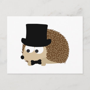 Cartão Postal Dapper Hedgehog